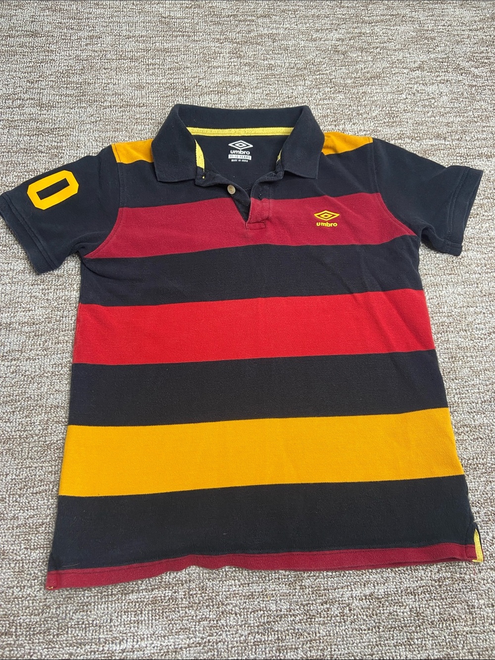 Umbro Kids' Short Sleeve Polo Shirt